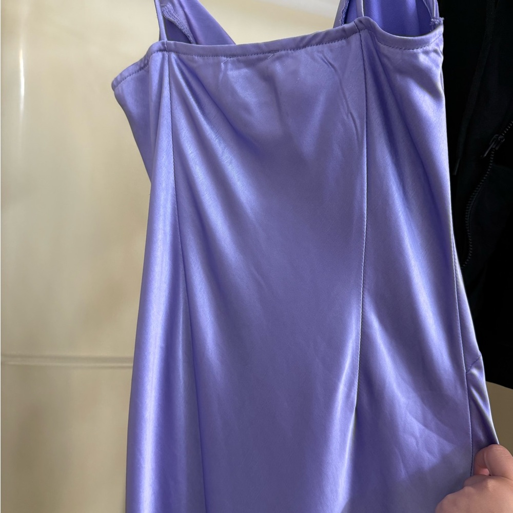 Hello Molly Lavender Midi Dress - Picture 11 of 12